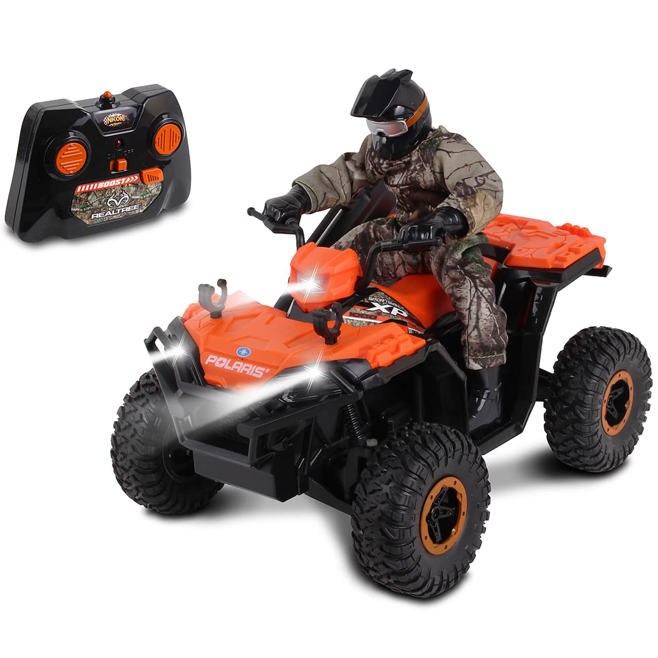 NKOK RealTree® Polaris Sportsman XP 1000 R/C ATV Rider